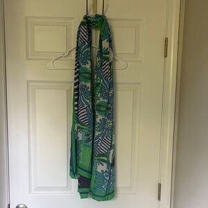 Colorful Patterned Scarf